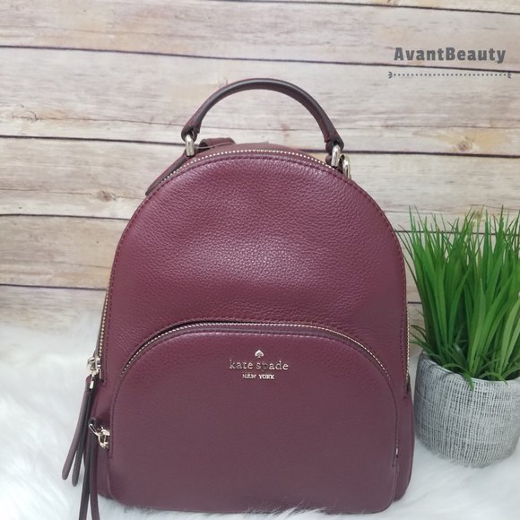 Cherrywood Kate Spade Jackson Medium Backpack New main image 11
